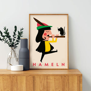 Der Rattenfänger von Hameln Poster (DIN A3)