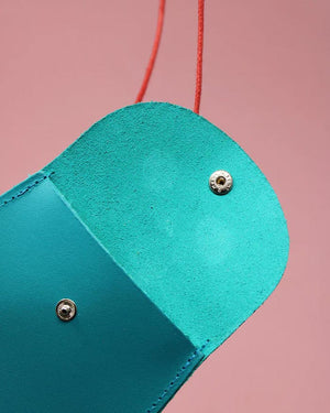 Googly Eye Pocket Money Purse New Pink