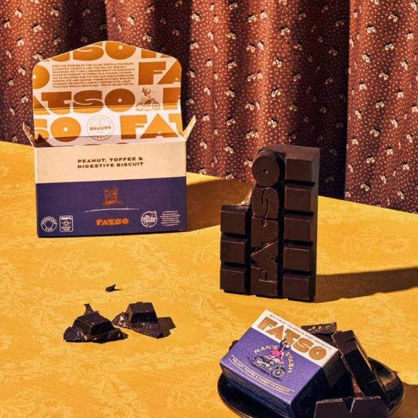 NAN'S STASH Schokolade mit Erdnuss, Toffee & Vollkornkeks (150g)