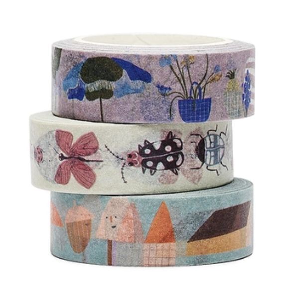 Washi-Tape Pilze by Anna Katharina Jansen