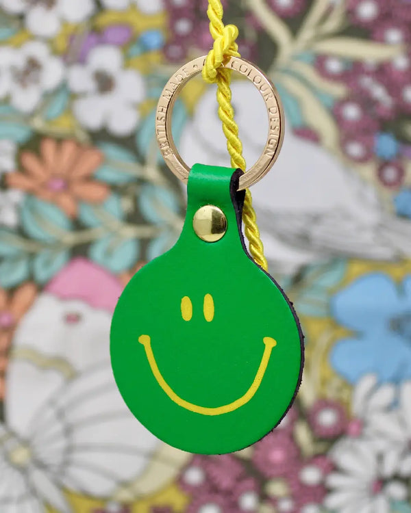 Feeling Lush Smiley Schlüsselanhänger Green