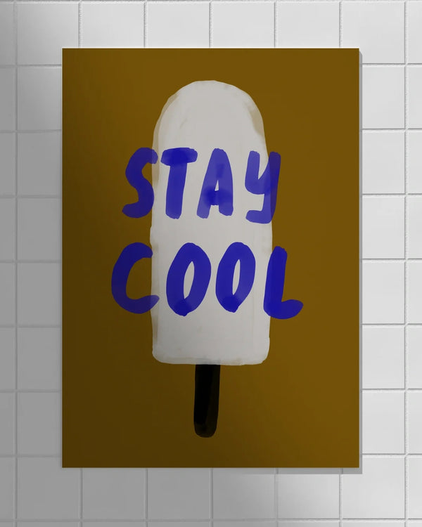 Stay cool Postkarte