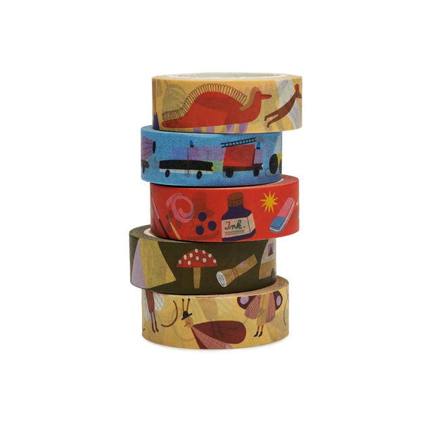 Washi-Tape Dinos by Anna Katharina Jansen