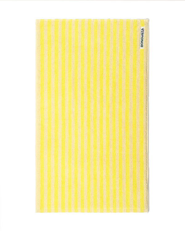 Naram Badematte Pristine & Neon Yellow