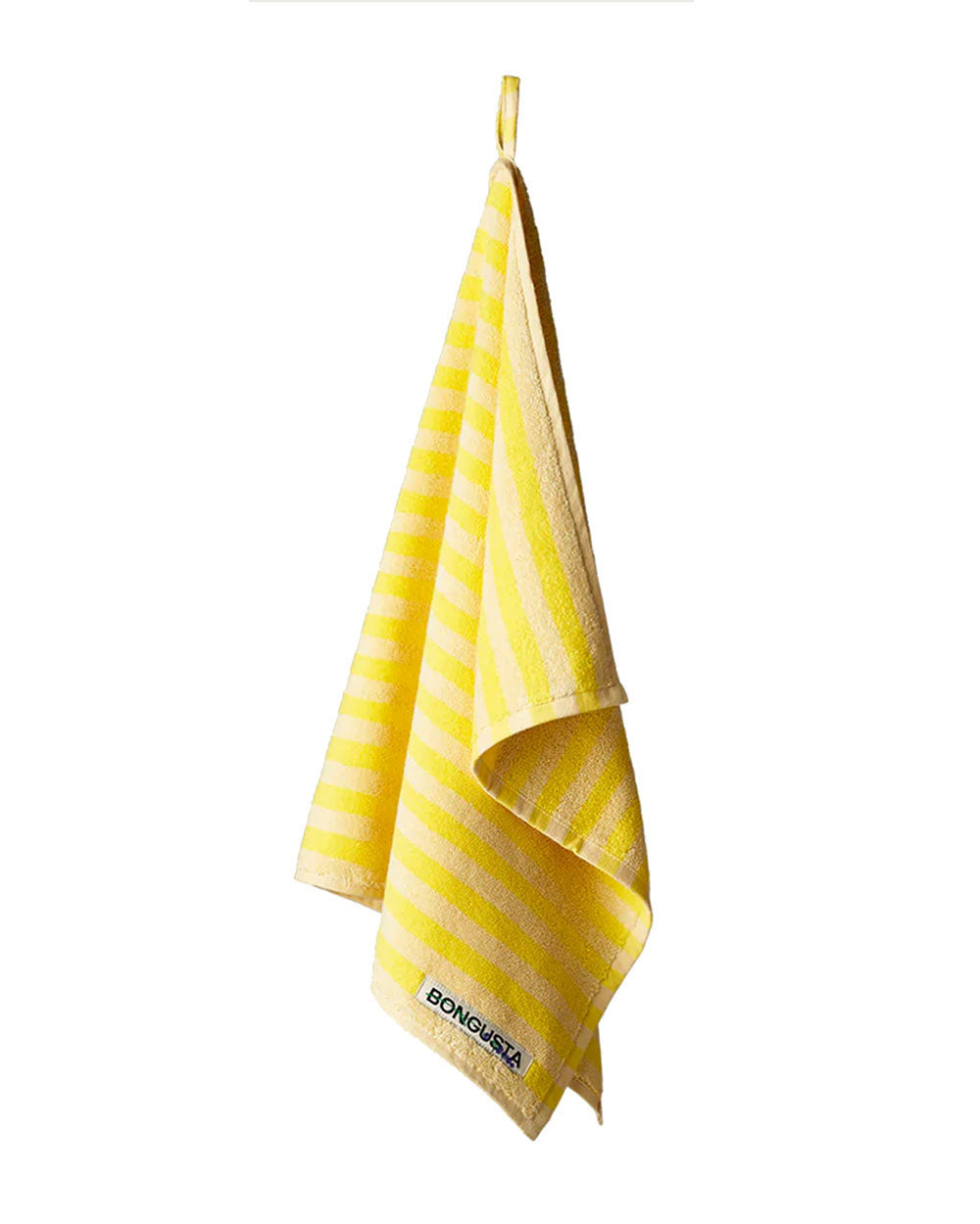 Naram Handtuch Pristine & Neon Yellow (50x80cm)