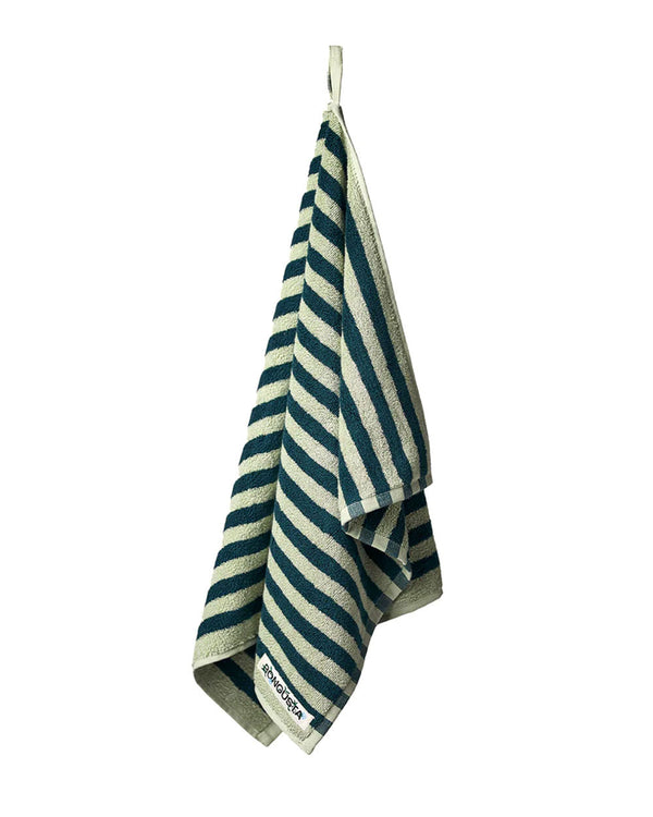 Naram Handtuch Sea Foam & Deep Teal (50x80cm)