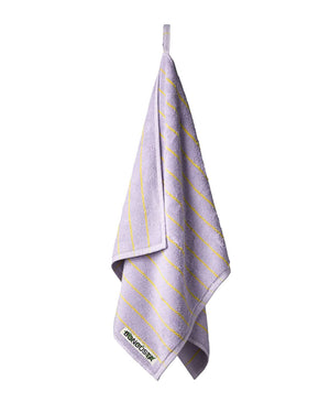 Naram Badehandtuch Lilac & Neon Yellow (70x140cm)