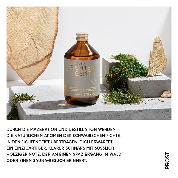 Stilvol. - Nadelwald Fichtengeist 40% Vol. 100ml