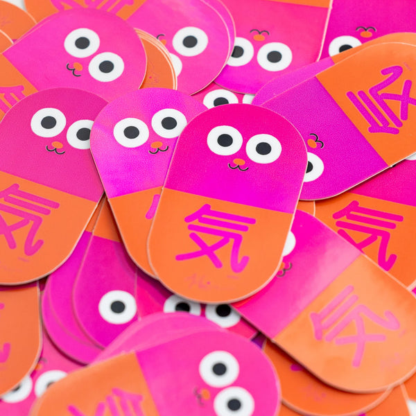 Studio Arhoj - Sticker Cat Pill Spirit