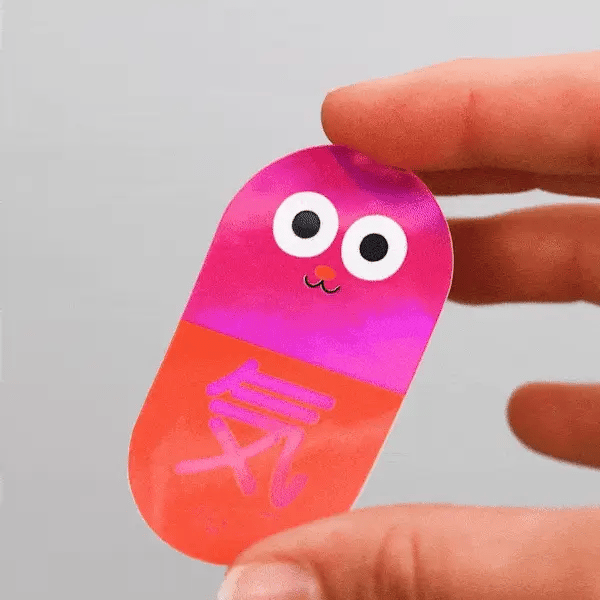 Studio Arhoj - Sticker Cat Pill Spirit