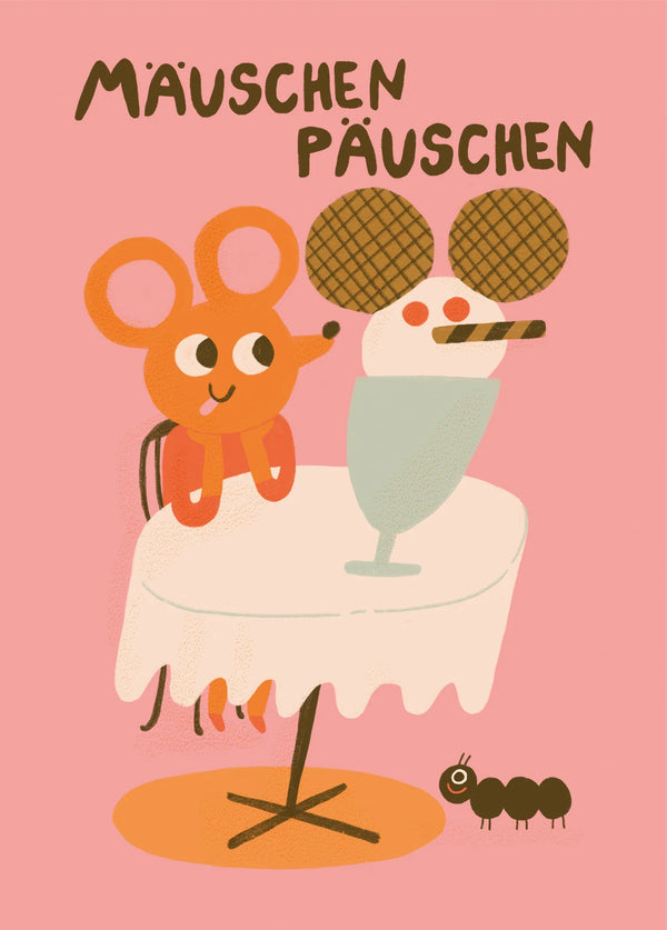 Slinga - Mäuschen Päuschen Postkarte