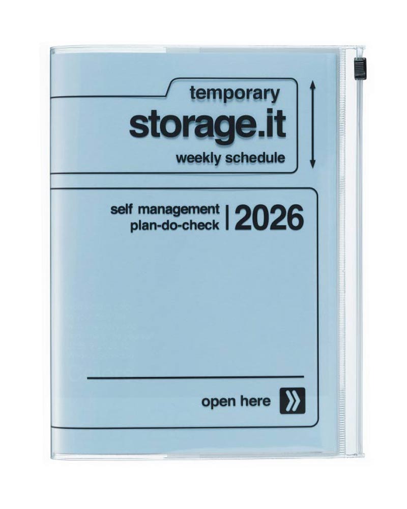 Mark's A5 Color Diary 2025/2026 Blue