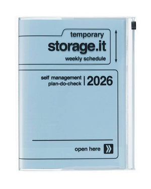 Mark's A5 Color Diary 2025/2026 Blue