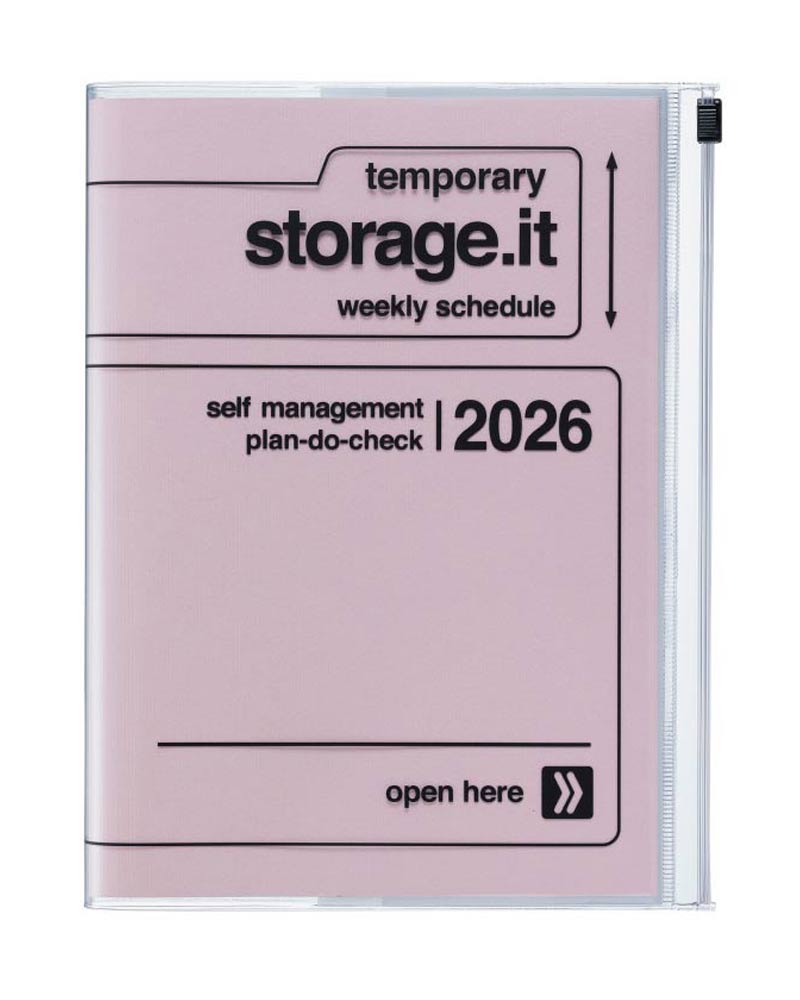 Mark's A5 Color Diary 2025/2026 Pink