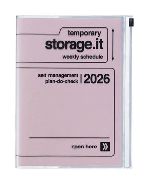 Mark's A5 Color Diary 2025/2026 Pink