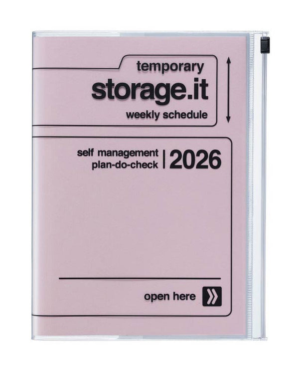 Mark's A5 Color Diary 2025/2026 Pink