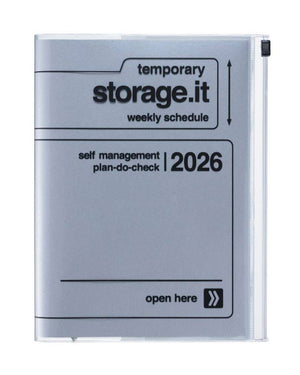 Mark's A5 Color Diary 2025/2026 Silver