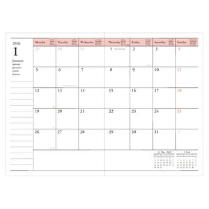 Mark's A6 Color Diary 2025/2026 Purple