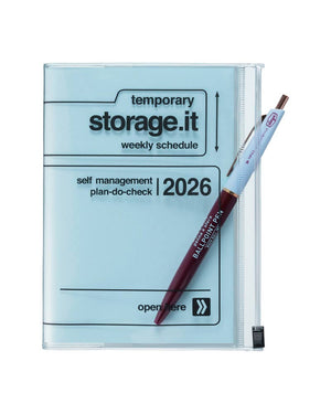 Mark's A6 Color Diary 2025/2026 Blue