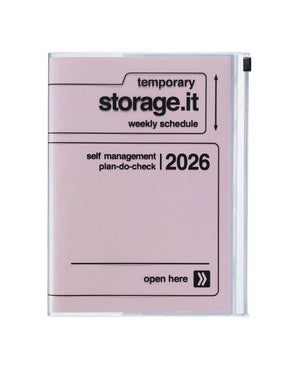 Mark's A6 Color Diary 2025/2026 Pink