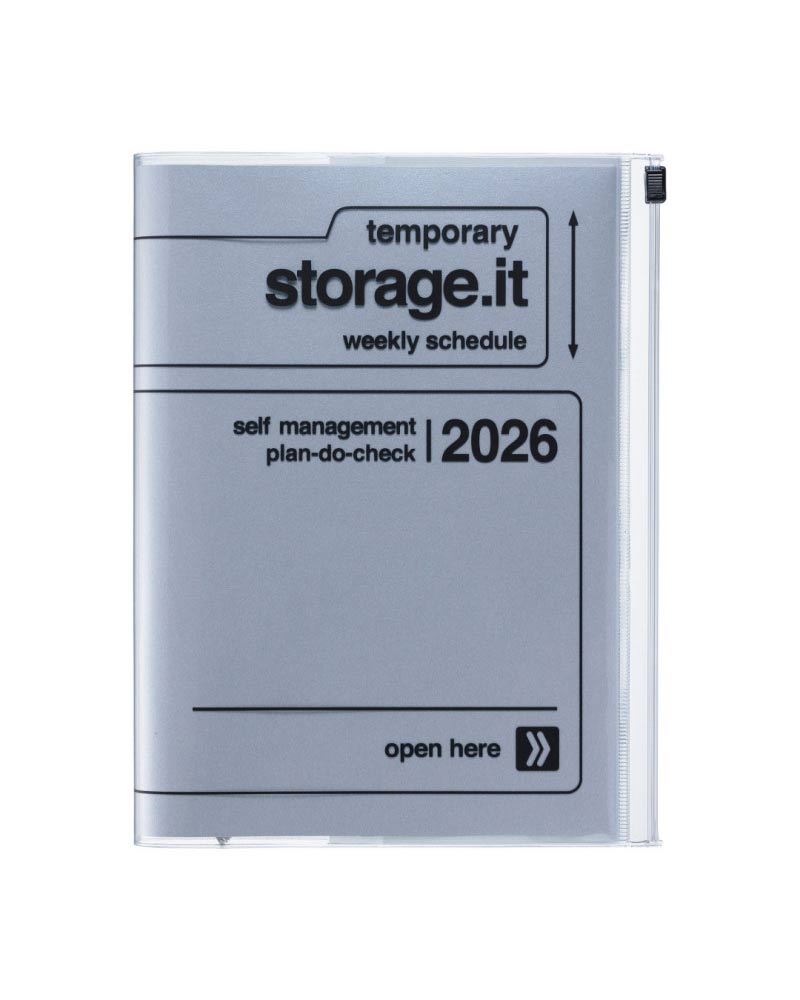 Mark's A6 Color Diary 2025/2026 Silver