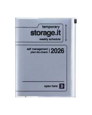 Mark's A6 Color Diary 2025/2026 Silver