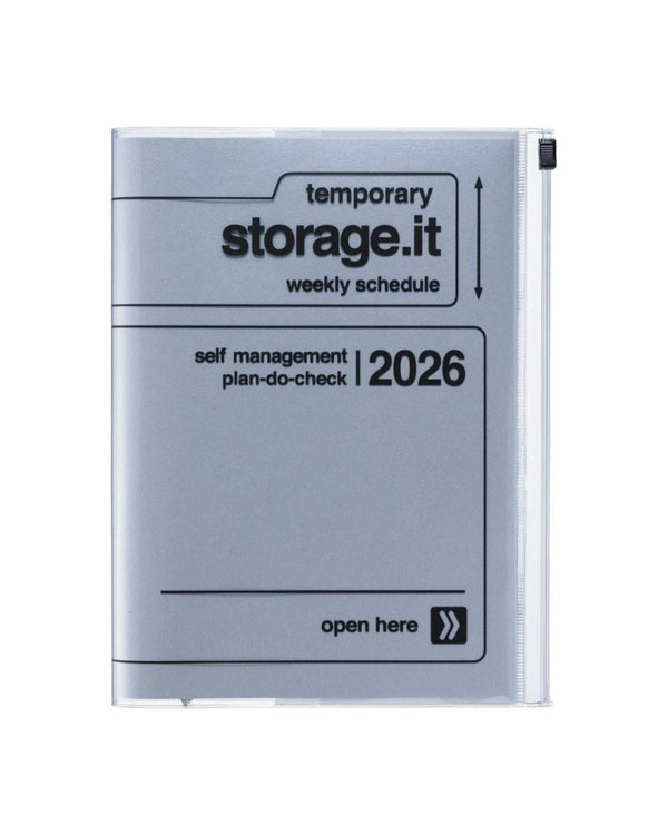 Mark's A6 Color Diary 2025/2026 Silver