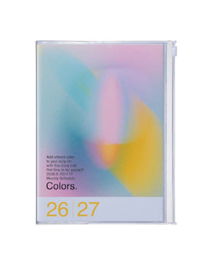 Mark's Diary A5 Gradient Colors 2026/2027 Pink