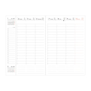 Mark's Diary A5 Colors 2026/2027 Yellow