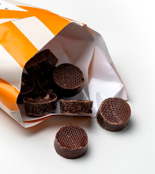 Organic Cone Zartbitterschokolade (68% Kakao) mit Orange und Ingwer