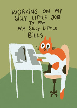 Slinga - Silly Little Bills Postkarte