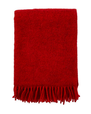Gotland Wolldecke Red