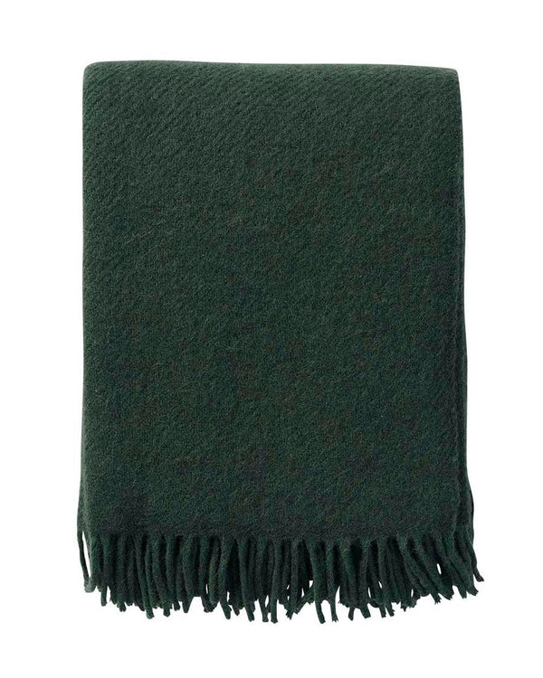 Gotland Wolldecke Bottle Green