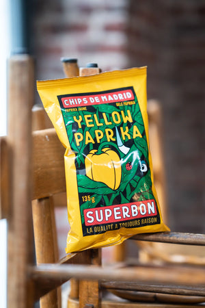 Superbon Chips de Madrid Yellow Paprika 135g