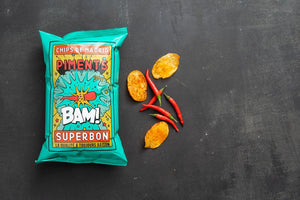 Superbon Chips de Madrid Piments 135g