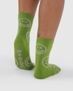 Crew Socks Happy Pear