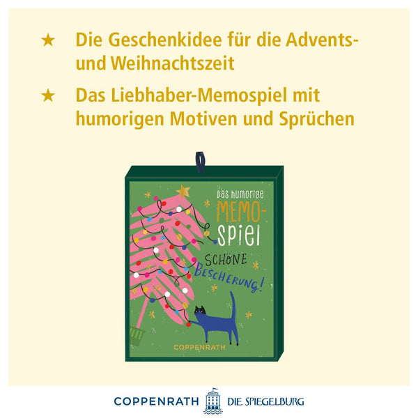 Coppenrath - Das humorige Memospiel Schöne Bescherung