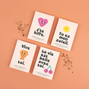 „Ich liebe dich“ Basilikum Samentüte - La Fabrique à Sachets