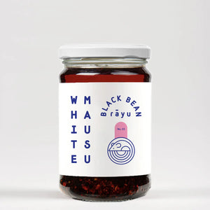 No. 03 Black Bean Rayu Sauce - Chilli Oil with Fermented Black Beans