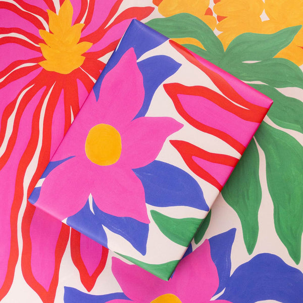 Liv Lee x WWF Bromeliads Geschenkpapier