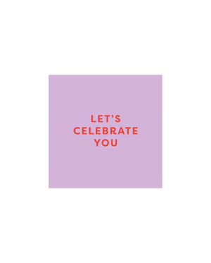 Aufkleber Let's Celebrate You (10 Stk.)