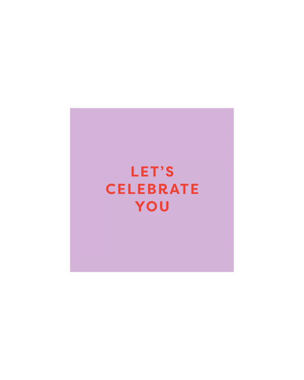 Aufkleber Let's Celebrate You (10 Stk.)