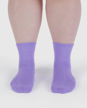 Ribbed Socks Wisteria