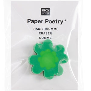 Radiergummi Kleeblatt