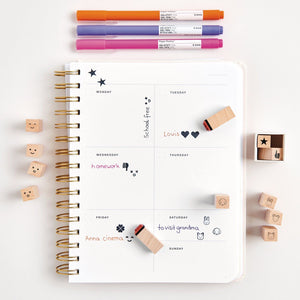 Ministempel-Set Smile (4teilig)