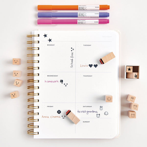 Ministempel-Set Smile (4teilig)
