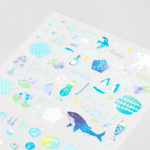 Midori Sticker Color Blue
