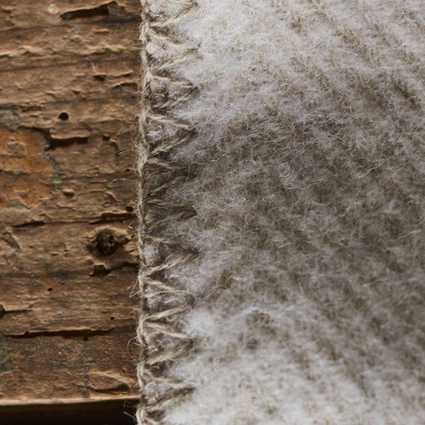 Wolldecke Ivar Beige