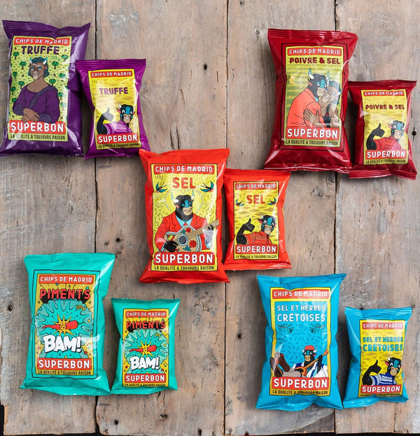 Superbon Chips de Madrid Truffle 135g