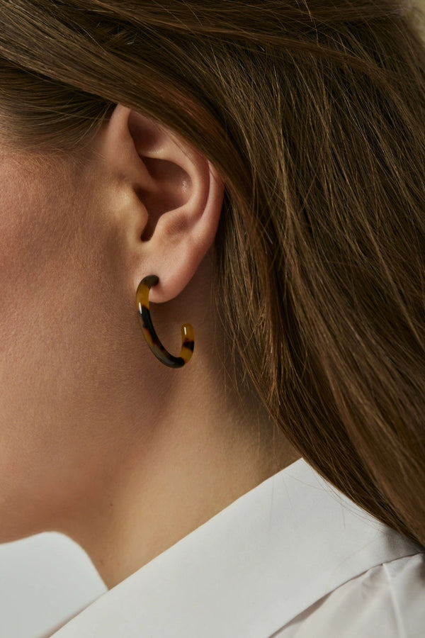 Loop Dark Cheetah Ohrringe